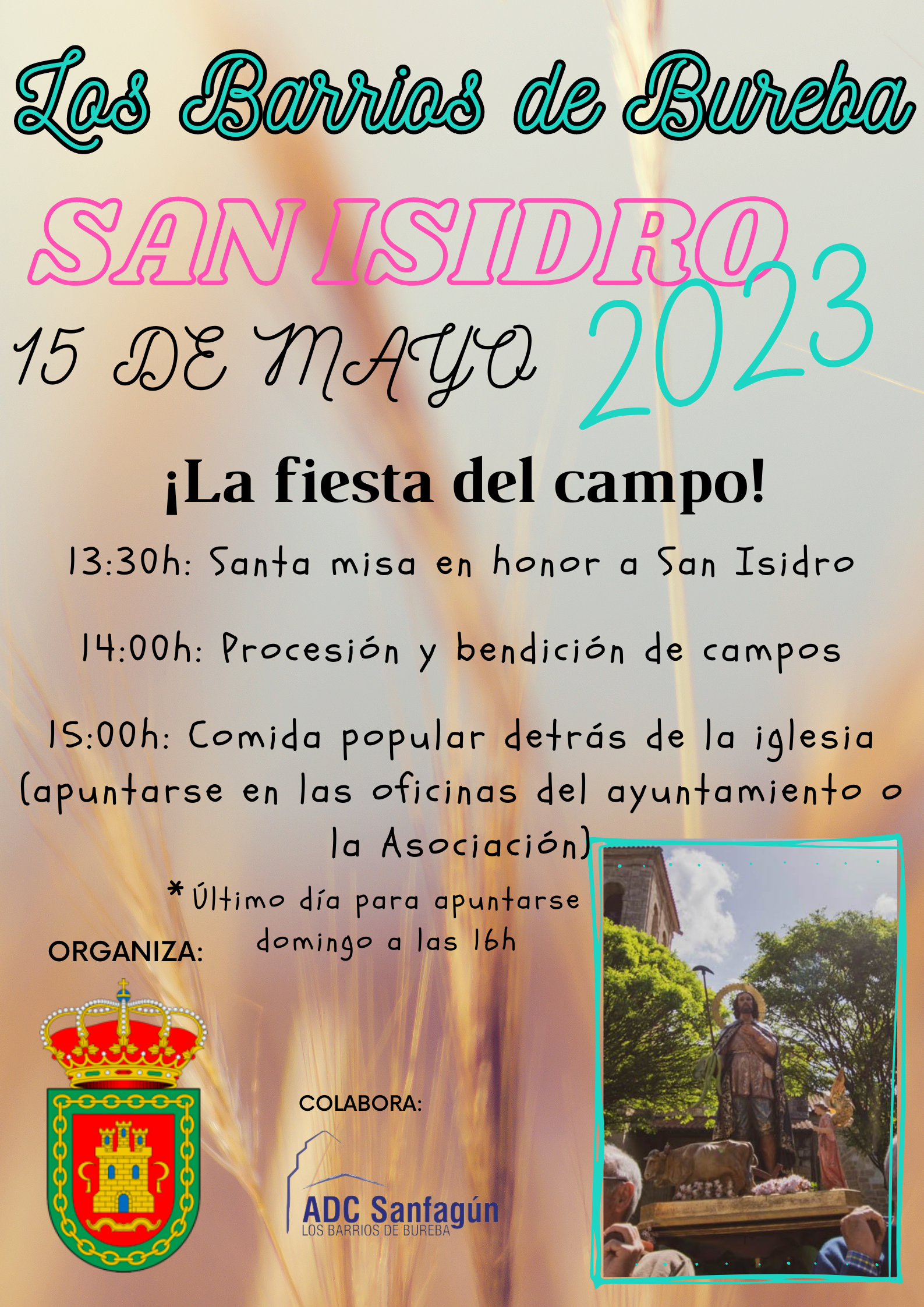 FESTIVIDAD DE SAN ISIDRO  2023